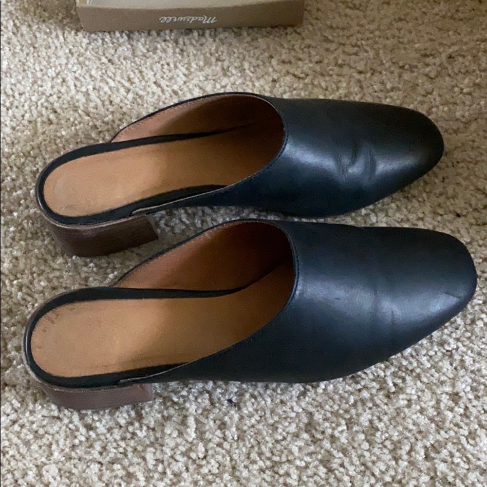 Madewell Alicia Mule in Leather